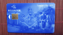 Phonecard Atomium 500 BEF Used FH  30.06..2001  Rare - Avec Puce