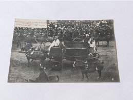 Cp Événements/ Funérailles De S.A.R. Le Comte De Flandre. La Voiture Du Roi. N°5 Lagaert - Funeral