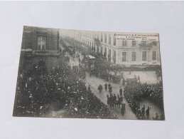 Cp Événements/ Funérailles De S.A.R. Le Comte De Flandre. Le Char Funèbre. N°8 Lagaert - Funérailles