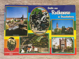Ansichtskarte, Rathenow, Mehrbild, Gelaufen - Rathenow