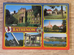 Ansichtskarte, Rathenow, Mehrbild, Gelaufen - Rathenow