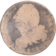 Monnaie, France, Louis XVI, 2 Sols, Paris, B, Bronze, Gadoury:25 - Sonstige & Ohne Zuordnung