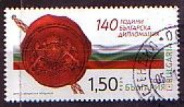 BULGARIA / BULGARIE - 2019 - 140 Ans De Diplomatie Bulgare - 1v  Used - Gebruikt