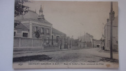 91 BRETIGNY ORGE  ROUTE CORBEIL ECOLE FILLES - Bretigny Sur Orge