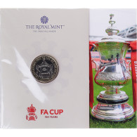 Monnaie, Royaume-Uni, 2 Pounds, 2022, The FA Cup.BU, FDC, BI-Metal /Nibr/Cuni - Maundy Sets & Gedenkmünzen