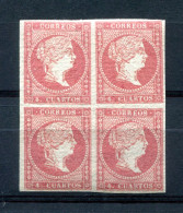 1855.ESPAÑA.EDIFIL 44**.NUEVOS SIN FIJASELLOS(MNH)GOMA ORIGINAL - Unused Stamps