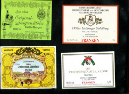 "WEIN-ETIKETTEN" Int. Posten Mit 78 Wein-Etiketten (17235/70) - Collezioni & Lotti