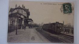 93  SAINT OUEN LA GARE TRAIN - Saint Ouen