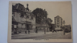 93  MONTREUIL LA MAIRIE TRAMWAY 1933 - Montreuil