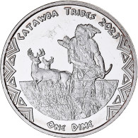 Monnaie, États-Unis, Dime, 2023, Catawba Tribes.BE, SPL, Du Cupronickel - Herdenking