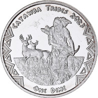 Monnaie, États-Unis, Dime, 2023, Catawba Tribes.BE, SPL, Du Cupronickel - Conmemorativas