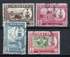 MALAISIE Penang Ca,1955: Lot D' Obl. - Penang