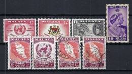 MALAISIE Fed. De Malaya Ca,1948-50: Lot De Neufs** Et Obl. - Fédération De Malaya