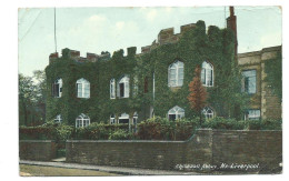 Lancashire Postcard Chilwall Abbey Downey Head Stamp Machine Cancel Wavertree. Posted 1913 State Series - Liverpool