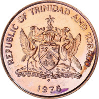 Monnaie, Trinité-et-Tobago, Cent, 1976, BE, FDC, Bronze, KM:29 - Trinidad Y Tobago