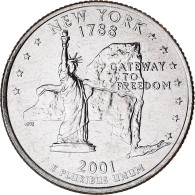 Monnaie, États-Unis, Quarter, 2001, U.S. Mint, Denver, SPL, Cupronickel Plaqué - 2010-...: National Parks