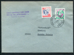 YUGOSLAVIA 1990 Commercial Cover With Solidarity Week 0.20 D.tax (used In Serbia Only).  Michel ZZM 186 - Wohlfahrtsmarken