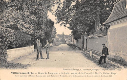 Villiers Sur Orge               91        Route De Longpont .  Porte De La Maison Rouge     (voir Scan) - Autres & Non Classés