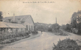 Verville          95         Hôtel De La Halte . Gare      (voir Scan) - Otros & Sin Clasificación