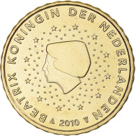 Pays-Bas, 10 Euro Cent, 2010, Utrecht, SPL, Laiton, KM:268 - Pays-Bas