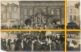 Delcampe - La Fête-Dieu à BAZAS - Cérémonie Religieuse CARTE PHOTO (33) - Bazas