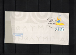 Greece 2004 Olympic Games Athens - Wrestling Interesting Postal Stationery Letter - Summer 2004: Athens