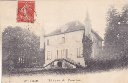 Cpa - 38 - Corbelin -peu Courante- Chateau De Pourraz -edi L.M. - Corbelin