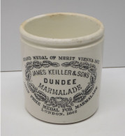 -JOLI POT ANCIEN CERAMIQUE DUNDEE MARMALADE JAMES KEILLER And Son's  E - Ohne Zuordnung