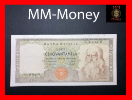 ITALY 50000  50.000 Lire  4.2.1974  P. 99  VF "last Date"   **one Of The Rarest Italian Banknotes**   [MM-Money] - 50000 Liras