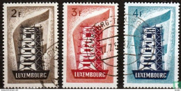 Luxemburg  Europa Cept 1956 Gestempeld - 1956