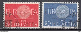 Zwitserland  Europa Cept 1960 Gestempeld - 1960