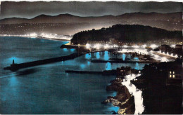 FRANCE - 06 - Nice La Nuit - La Cote D'Azur - Carte Postale Ancienne - Nice Bij Nacht