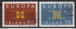 Ijsland Europa Cept 1963 Gestempeld - 1963