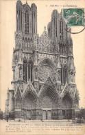 FRANCE - 51 - Reims - La Cathédrale - Carte Postale Ancienne - Reims