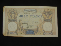 1000 Mille Francs - Céres Et Mercure - 8 Février 1940  **** EN ACHAT IMMEDIAT **** - 1 000 F 1927-1940 ''Cérès E Mercure''