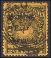 British East Africa 1895 2½a Black On Yellow Fine Used. - British East Africa