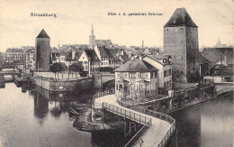 FRANCE - 67 - Strasbourg - Blick V. D. Gedeckten Brücken - Carte Postale Ancienne - Strasbourg