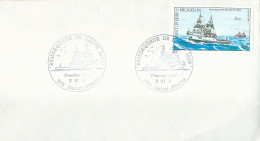 1er Jour FDC Saint-Pierre Et Miquelon N°510 Remorqueur De Haute Mer - 2 Novembre 1989 - FDC