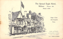 ANGLETERRE - Witham - The Spread Eagle Hotel - Carte Postale Ancienne - Altri & Non Classificati