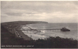 ANGLETERRE - Sunrise - Sandown Bay - Carte Postale Ancienne - Autres & Non Classés