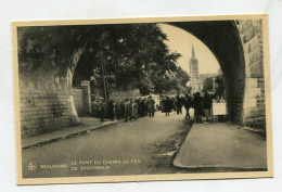 AK 143454 BELGIUM - Beauring - Le Pont Du Chemin De Fer - Beauraing