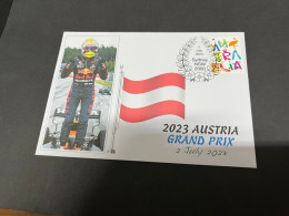 5-7-2023 (1 S 22) Formula One - 2023 Austria Grand Prix - Winner Max Verstappen (2 July 2023) OZ Stamp - Sonstige & Ohne Zuordnung