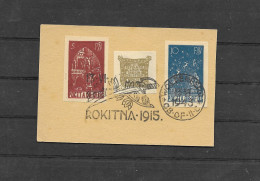 Woldenberg 11C 1943 Copernicus Set On Card - Gevangenkampen