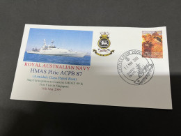 5-7-2023 (1 S 22) Royal Australian Navy Warship - HMAS Pirie ACPB 87 (IMDEX 09 & Visit To Singapore) - Otros & Sin Clasificación