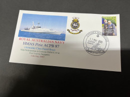 5-7-2023 (1 S 22) Royal Australian Navy Warship - HMAS Pirie ACPB 87 (IMDEX 09 & Visit To Singapore) - Autres & Non Classés