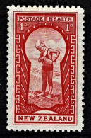 New Zealand 1935 Health Mint No Gum  - Usati