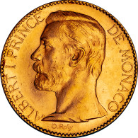 Monaco - 100 Francs Or Albert 1er 1891 Paris - 1819-1922 Onorato V, Carlo III, Alberto I