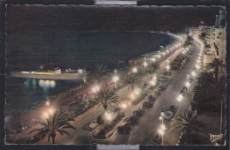 06 - Nice - La Promenade Des Anglais La Nuit - Nice Bij Nacht