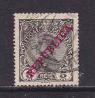 PORTUGAL - 1910  Republica 5r Used As Scan - Used Stamps