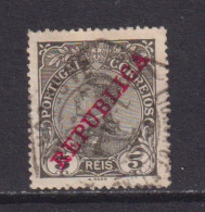 PORTUGAL - 1910  Republica 5r Used As Scan - Used Stamps